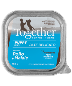 Together Soft Patè per Puppy con Pollo e Maiale da 150 gr
