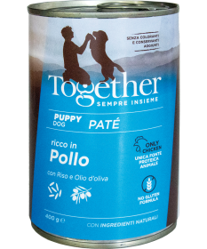 Together Patè per Puppy con Pollo e Rosmarino da 400 gr