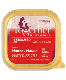 Together per Gatti Sterilizzati Soft Patè da 85 gr  2