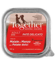 Together Soft Patè per Cani Adulti All Breeds da 150 gr