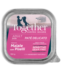 Together Soft Patè Sensitive Grain free per Cani Adulti All Breeds da 150 gr