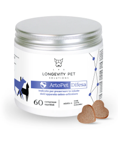 Longevity Pet ArtoPet Difesa per Cani e Gatti da 60 cpr