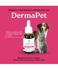 Longevity Pet Derma Pet Gocce per Cani e Gatti da 25 ml 2