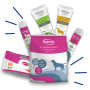 Inodorina Kit per Cuccioli - Tappetini 60x90, Salviette, Shampoo, Balsamo, Educativo e Repellente