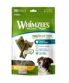 Whimzees Dental Snack Soft Medium da 14 Pz