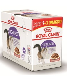 Royal Canin per Gatti Sterilizzati  in salsa 9+3 da 85 gr