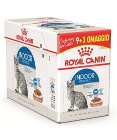 Royal Canin per Gatti sterilizzati Indoor in salsa 9+3 da 85 gr