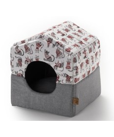 LeoPet Cottage Romeo per Gatti 34x34x41h 