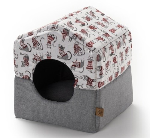 LeoPet Cottage Romeo per Gatti 34x34x41h