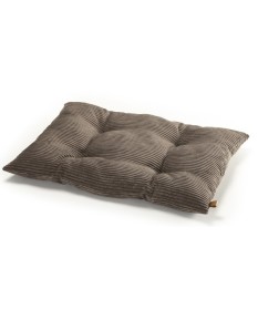 LeoPet Cuscino Bomber Velluto Marrone per Cani 55x85cm