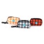 LeoPet Dispenser porta sacchetti in plaid colori assortiti