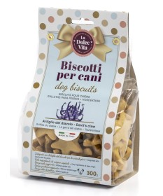 Biscotti La Dolce Vita per Cani con Artiglio del Diavolo da 300 gr