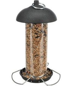 Trixie Distributore di cibo per semi per Uccelli 560 ml/ø 10 × 20 cm