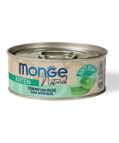 Monge Natural Superpremium Jelly per Gatto Kitten con Tonno e Aloe da 80 gr