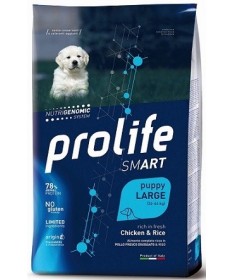 Prolife Smart per Cani Puppy Large con Pollo e Riso da 10 Kg