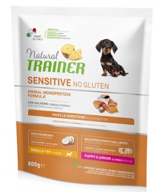 Trainer Natural Sensitive per Cani Adult Mini con Salmone da 800 gr
