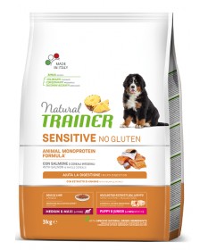 Trainer Natural Sensitive per Cani Puppy Medium/Maxi con Salmone da 3 Kg