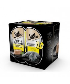 Sheba Perfect Portions per Gatti Adulti da 6x37,5 gr