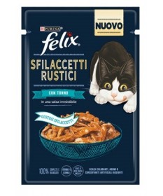 Purina Felix Sfilaccetti Rustici per Gatti Adulti da 80 gr