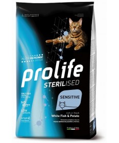 Prolife Sterilised Sensitive per Gatti Adulti da 1,5 Kg