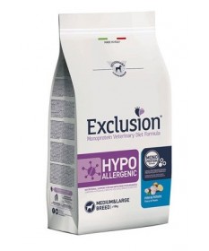 Exclusion Diet Hypoallergenic per Cane Medium e Large con Pesce e Patate da 12 Kg